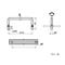 Stainless steel pull handle for drawer pull mobile phone cabinet handle die casting box handle model