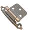 Smbbit Traditional Cabinet Hinge Variable Overlay  Red Bronze